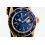 ROLEX INSERT LUNETTE BLEU BITONS MONTRES SUBMARINER DATE OR & ACIER 1680, 1680-8, PERLE LUMINOVA ref 315-1680-1