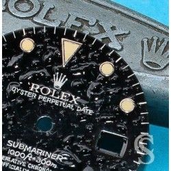 ROLEX CADRAN EXOTIQUE PATINE EFFET MOUILLE MONTRES SUBMARINER DATE 16800, 168000, 16610 TRITIUM T25 cal auto 3035,3135
