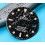 Rolex Rare "Shower Effect" Black watch dial 16800, 168000, 16610 Submariner date Black Index Tritium cal 3035, 3135