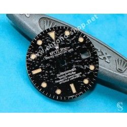 Rolex Rare Black watch Exotic dial 16800, 168000, 16610 Submariner date Black Index Tritium cal 3035,3135