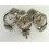 Rolex Rare Jeu aiguilles Or blanc Luminova Montres Oyster Datejust 16019 Cal 3035, 3135