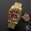 ROLEX VINTAGE SET AIGUILLES OR JAUNE LUMINOVA MONTRES 16753, 16758 GMT Cal 3085 Auto