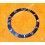 ROLEX RARE INSERT GRADUE LUNETTE BLEU MONTRE SUBMARINER DATE 16613, 16618, 16803, 16808 PERLE TRITIUM