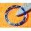 ROLEX RARE INSERT GRADUE LUNETTE BLEU MONTRE SUBMARINER DATE 16613, 16618, 16803, 16808 PERLE TRITIUM