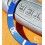 ROLEX RARE INSERT GRADUE LUNETTE BLEU MONTRE SUBMARINER DATE 16613, 16618, 16803, 16808 PERLE SUPERLUMINOVA