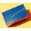 HEUER RARE VINTAGE WATCH BOX BLUE PLASTIC GOLD DETAILING Monaco, Autavia, Carrera, Silverstone
