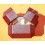 Patek Philippe Rare Burgundy Box Presentation Display 10-Day Power Reserve Watch Ref 5100