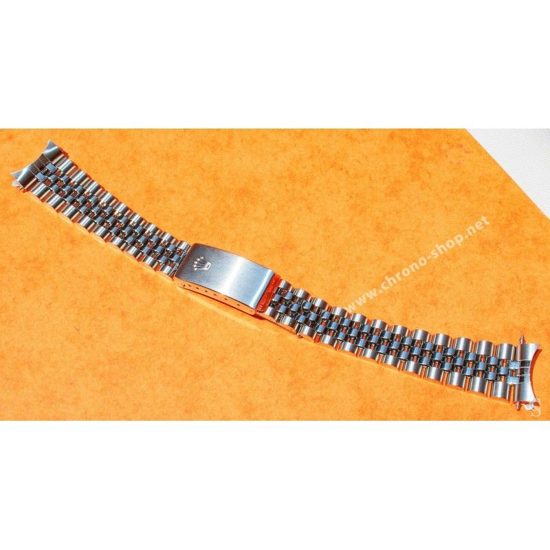 Rolex Bracelet Acier jubilée 17mm Montres Taille Medium ref 63110