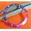 Rarest Cornino PCG Violet Rolex GMT Master 1675 Faded Raspberry Pepsi Blue & Red Bezel Watch Insert Part mark I