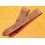 VINTAGE STYLE SOFT LEATHER CHOCOLATE BROWN COLOR WATCHES STRAP 20mm LUGS