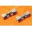 Rolex fixages, fixations, endlinks acier 55, 20mm de bracelet montres acier jubilée maillons pliés ref 6251H