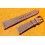BRACELET DE MONTRES VINTAGES EN CUIR ITALIEN AUTHENTIQUE COULEUR CHOCOLAT CACAO