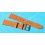 BRACELET 18mm DE MONTRES VINTAGES EN CUIR ITALIEN AUTHENTIQUE COULEUR TABAC