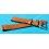 BRACELET 18mm DE MONTRES VINTAGES EN CUIR ITALIEN AUTHENTIQUE COULEUR TABAC