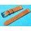 BRACELET 18mm DE MONTRES VINTAGES EN CUIR ITALIEN AUTHENTIQUE COULEUR TABAC