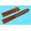 ★☆Handcrafted Genuine Cowboy watches strap Horween Shell Cordovan Leather Watch Band Bracelet CARAMEL color 18mm★☆
