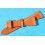 VINTAGE STYLE SOFT LEATHER TOBACCO COLOR WATCHES STRAP 22mm LUGS