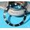 ROLEX RARE INSERT NOIR MONTRES 168000, 16800, 16610 SUBMARINER DATE PERLE LUMINOVA