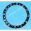 Rolex GMT Master All Black watch Black color S/S 16700, 16710, 16760 Bezel 24H Insert Part