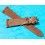 VINTAGE STYLE SOFT LEATHER CHOCOLATE COCOA COLOR WATCHES STRAP 20mm LUGS
