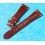 ??? BRACELET MONTRES COW BOY HORWEEN SHELL CUIR CORDOVAN ULTRA FIN 22mm COULEUR GRIZZLY  ???
