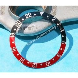 ROLEX INSERT GRADUE 24H DE LUNETTE MONTRES GMT MASTER 16700, 16710, 16760 FAT LADY COKE