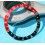 Rolex Graduated 24H bezel watch Insert Red & black GMT Master II 16710, 16700, 16760 Sofia Loren, Fat Lady OEM Original