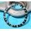 Rolex GMT Master All Black watch Black color S/S 16700, 16710, 16760 Bezel 24H Insert Part
