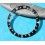 Rolex GMT Master All Black watch Black color S/S 16700, 16710, 16760 Bezel 24H Insert Part
