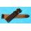 ??? BRACELET MONTRES COW BOY HORWEEN SHELL CUIR CORDOVAN ULTRA FIN 18mm COULEUR CHOCOLAT???