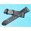 BRACELET 20mm DE MONTRES VINTAGES EN CUIR ITALIEN AUTHENTIQUE COULEUR NOIR CHARBON
