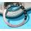 Rolex GMT Master Coke watch Red & Black color S/S 16700, 16710, 16760 Bezel 24H Insert Part FAT FONT SERIFS FADED