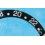 Rolex GMT Master Coke watch Red & Black color S/S 16700, 16710, 16760 Bezel 24H Insert Part FAT FONT SERIFS FADED