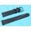 VINTAGE STYLE SOFT LEATHER BLACK CARBONIC COLOR WATCHES STRAP 18mm LUGS