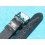 BRACELET 18mm DE MONTRES VINTAGES EN CUIR ITALIEN AUTHENTIQUE COULEUR NOIR CHARBON