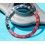 Rolex Graduated 24H bezel watch Insert Faded Red & black GMT Master II 16710, 16700, 16760 Sofia Loren, Fat Lady OEM Original