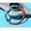 Rolex Graduated 24H bezel watch Insert Faded Red & black GMT Master II 16710, 16700, 16760 Sofia Loren, Fat Lady OEM Original
