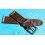 ★☆Handcrafted Genuine Cowboy watches strap Horween Shell Cordovan Leather Watch Band Bracelet Chocolate color 18mm★☆