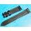 ??? BRACELET MONTRES COW BOY HORWEEN SHELL CUIR CORDOVAN ULTRA FIN 20mm COULEUR NOIR ???