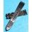 ??? BRACELET MONTRES COW BOY HORWEEN SHELL CUIR CORDOVAN ULTRA FIN 20mm COULEUR NOIR ???