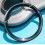 ROLEX 90's ALL BLACK NOIR FAT FONT INSERT GRADUE 24H LUNETTE MONTRES GMT MASTER 16700, 16710, 16760