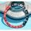 Rolex GMT Master Coke watch Red & Black color S/S 16700, 16710, 16760 Bezel 24H Insert Part FAT FONT FADED