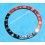Rolex GMT Master Coke watch Red & Black color S/S 16700, 16710, 16760 Bezel 24H Insert Part FAT FONT FADED