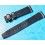 ??? BRACELET MONTRES COW BOY HORWEEN SHELL CUIR CORDOVAN ULTRA FIN 18mm COULEUR NOIR ???