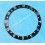 ROLEX 90's ALL BLACK NOIR FAT FONT INSERT GRADUE 24H LUNETTE MONTRES GMT MASTER 16700, 16710, 16760