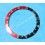 Rolex Graduated 24H bezel watch Insert Red & black GMT Master II 16710, 16700, 16760 Sofia Loren, Fat Lady OEM Original