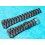 BRACELET MAILLONS CAOUTCHOUC 20mm MONTRES BOUCLE ARDILLON ACCESSOIRES MONTRES