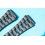 BRACELET MAILLONS CAOUTCHOUC 20mm MONTRES BOUCLE ARDILLON ACCESSOIRES MONTRES
