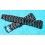 BRACELET MAILLONS CAOUTCHOUC 20mm MONTRES BOUCLE ARDILLON ACCESSOIRES MONTRES