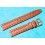 BRACELET MONTRES SIMILI CUIR MARRON PERFORE RACING 16mm AVEC BOUCLE ARDILLON